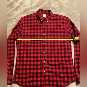 J Crew buffalo plaid flannel slim fit
